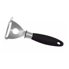 Овощечистка 5/17 см, с плавающим лезвием, черная, нержавеющая сталь с прорезиненной ручкой, Icel