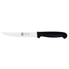 Нож кухонный с волнистой кромкой 150/260 мм, черный, серия PRACTICA, Icel