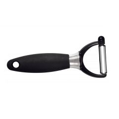 Овощечистка 5/16 см, с плавающим лезвием, черная, нержавеющая сталь с прорезиненной ручкой, Icel
