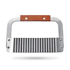 Нож металлический для фигурной резки 17.5 см, деревянная ручка, P.L. Proff Cuisine