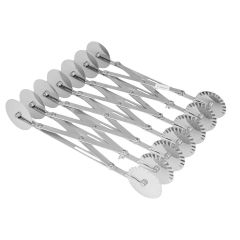 Нож роликовый для теста раздвижной, двойной, 14 лезвий, нержавейка, P.L. Proff Cuisine