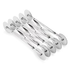 Нож роликовый для теста раздвижной, двойной, нержавейка, P.L. Proff Cuisine