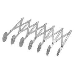 Нож роликовый для теста раздвижной, 7 лезвий, нержавейка, P.L. Proff Cuisine