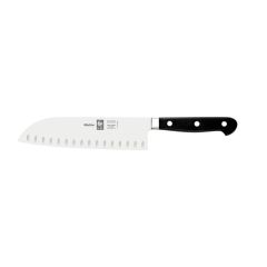 Нож японский Santoku с бороздками 180/300 мм, кованый, серия MAITRE, Icel