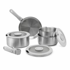 Набор посуды для приготовления со съемными ручками 3Ply Balance, 9 предметов, Smart Solutions