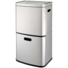 Контейнер мусорный с 2-мя отделениями Smart Bin, сенсорный, 60 л, Smart Solutions