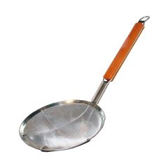 Шумовка сетчатая с деревянной ручкой 49 см, d 20 см, P.L. Proff Cuisine