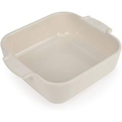 Форма для запекания квадратная ECRU 1,1 л, 21 см, слоновая кость, Peugeot