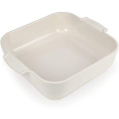 Форма для запекания квадратная ECRU 2,7 л, 28 см, слоновая кость, Peugeot