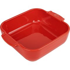 Форма для запекания квадратная RED 1,1 л, 21 см, красный, Peugeot