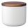 Банка для хранения керамическая, 350 мл, белая, Smart Solutions