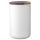 Банка для хранения керамическая, 750 мл, белая, Smart Solutions