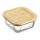 Контейнер для запекания и хранения  с крышкой из бамбука, 320 мл, Smart Solutions