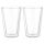 Набор из двух стеклянных стаканов, 400 мл, Smart Solutions