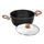 Granitica Extra Induction Eco - Кастрюля 2,4 л, диам. 20 см + крышка, Barazzoni Granitica Extra Induction Eco - Кастрюля 2,4 л, диам. 20 см + крышка, Barazzoni