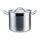 Кастрюля EcoLine с крышкой 6,5 л, d 22 см, h 20 см, сталь 18/0, P.L. Proff Cuisine Кастрюля EcoLine с крышкой 6,5 л, d 22 см, h 20 см, сталь 18/0, P.L. Proff Cuisine