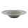 Тарелка глубокая 30 см с полями, Seasons Темно-серый, Porland