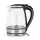Чайник электрический, 1,8 л, нержавеющая сталь, стекло, TAURUS