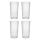 Набор стаканов из акрила Arctic, 540 мл, прозрачный, 4 шт., Liberty Jones