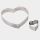 Форма кондитерская "Сердце", d=20 см, h=4 см, нержавеющая сталь, De Buyer Форма кондитерская "Сердце", d=20 см, h=4 см, нержавеющая сталь, De Buyer