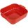 Форма для запекания квадратная RED 1,1 л, 21 см, красный, Peugeot