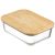 Контейнер для запекания и хранения  с крышкой из бамбука, 1520 мл, Smart Solutions