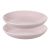 Набор тарелок для пасты Simplicity, ?20 см, розовые, 2 шт., Liberty Jones