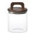 Банка для хранения стеклянная с крышкой из акации Hanle, 750 мл, Liberty Jones