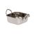 Сковорода порционная для подачи 11*11*4 см, нержавейка, P.L. Proff Cuisine