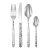 Набор столовых приборов Fluid, серебристые, 16 пред., Liberty Jones