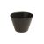 Чаша коническая d 9,5 см h 7 см 200 мл, Seasons Черный, Porland