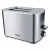 Тостер на 2 хлебца INOX, 18 х 28,5 х 16,5 см, нержавеющая сталь, пластик, STEBA