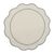 Салфетка под приборы Anemone из коллекции Trendy Ruffles, ?38 см, серый, Tkano