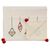 Дорожка с вышивкой Christmas decorations из коллекции New Year Essential, 45х150 см, Tkano