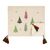 Дорожка на стол Frozen pines из коллекции New Year Essential, 45х150 см, Tkano