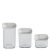 Набор из 3-х емкостей для хранения квадратных 500/1000/1500 мл, цвет слоновая кость, серия Pull box, OMADA