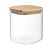 Банка для хранения квадратная Glass Acacia, 1,5 л, Smart Solutions