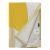 Полотенце кухонное горчичного цвета с авторским принтом из коллекции Freak Fruit, 50х70 см, Tkano