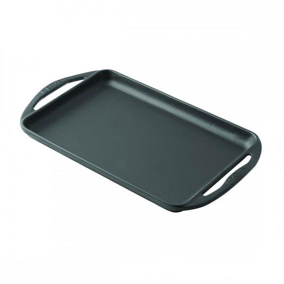 Блюдо чугунное прямоугольное c 2-мя ручками, 22*32 см, LAVA