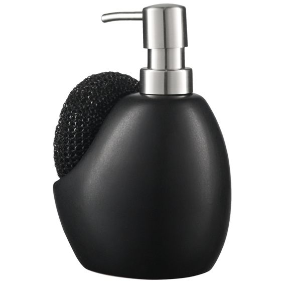 Диспенсер для мыла Lystad, 460 мл, черный, Smart Solutions, изображение 3