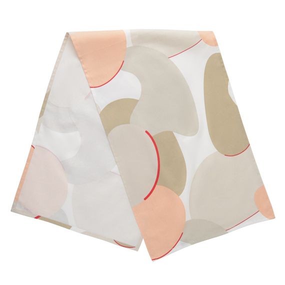 Дорожка на стол из хлопка бежевого цвета с авторским принтом из коллекции Freak Fruit, 45х150 см, Tkano, изображение 3