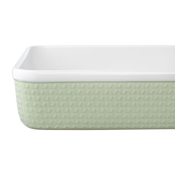 Блюдо для запекания Marshmallow, 37х26,8 см, зеленое, Liberty Jones, изображение 3