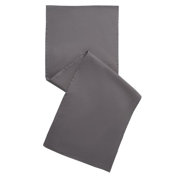 Дорожка на стол из хлопка серого цвета из коллекции Essential, 45х150 см, Tkano, изображение 2