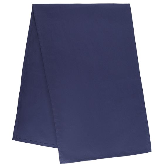 Дорожка на стол из хлопка темно-синего цвета из коллекции Essential, 45х150 см, Tkano, изображение 3
