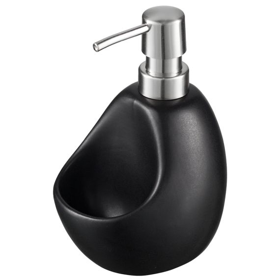 Диспенсер для мыла Lystad, 460 мл, черный, Smart Solutions, изображение 4