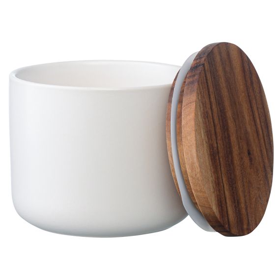 Банка для хранения керамическая, 350 мл, белая, Smart Solutions, изображение 5