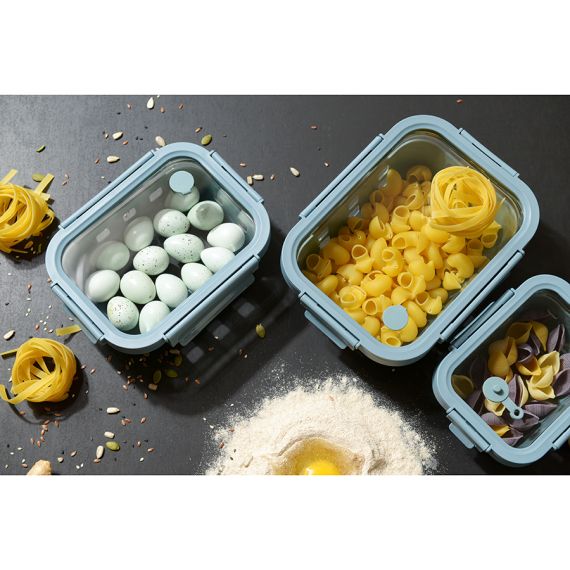 Контейнер для запекания, хранения и переноски продуктов в чехле, 1050 мл, синий, Smart Solutions, изображение 7