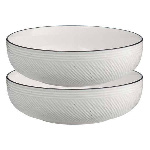 Набор глубоких тарелок Contour, ?18 см, 2 шт., Liberty Jones
