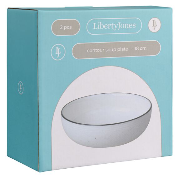 Набор глубоких тарелок Contour, ?18 см, 2 шт., Liberty Jones, изображение 12