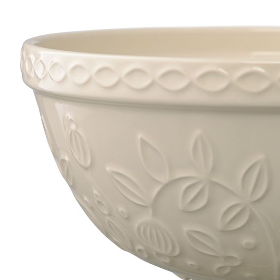 Миска кремового цвета с рельефным узором Ягоды Тайги из коллекции Russian North, 2,5 л, Tkano, изображение 3